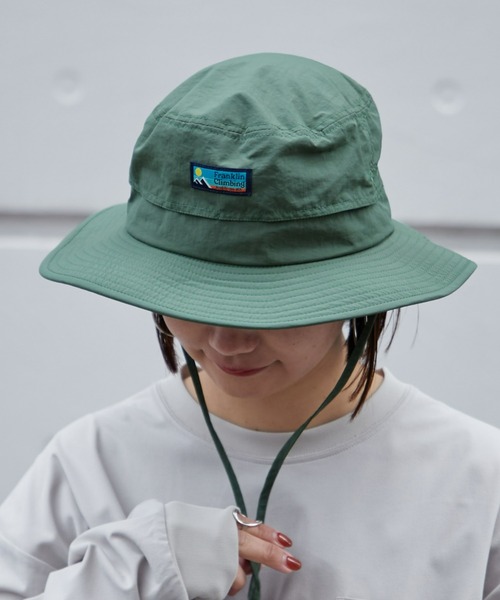 Franklin Climbing(フランクリンクライミング)の「【ESSENTIAL】サファリハット《撥水》(ハット・メンズ・ブラック/ベージュ/カーキ・ONE SIZE)」の3枚目の写真