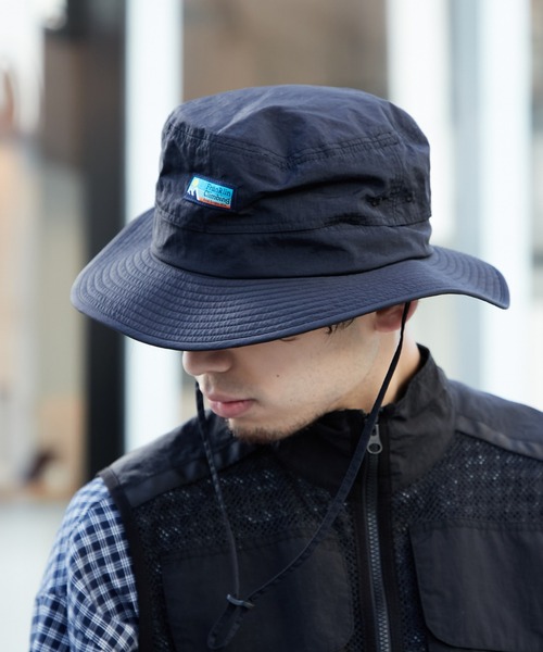 Franklin Climbing(フランクリンクライミング)の「【ESSENTIAL】サファリハット《撥水》(ハット・メンズ・ブラック/ベージュ/カーキ・ONE SIZE)」の4枚目の写真
