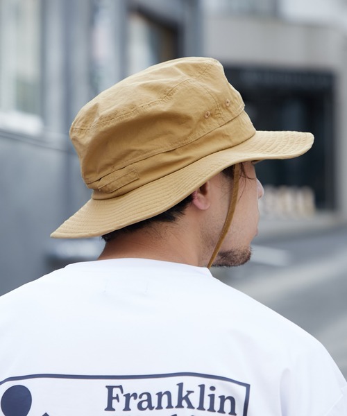 Franklin Climbing(フランクリンクライミング)の「【ESSENTIAL】サファリハット《撥水》(ハット・メンズ・ブラック/ベージュ/カーキ・ONE SIZE)」の9枚目の写真