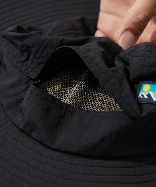 Franklin Climbing(フランクリンクライミング)の「【ESSENTIAL】サファリハット《撥水》(ハット・メンズ・ブラック/ベージュ/カーキ・ONE SIZE)」の20枚目の写真