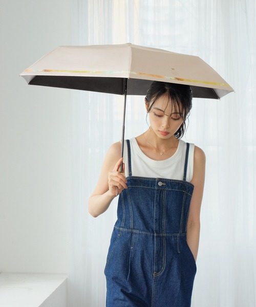 ☆遮光ニュアンスライン ミニ（折りたたみ傘）｜Wpc.（ダブリュ