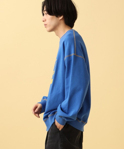 PBLIM(ページボーイリム)の「PBLIM/カラーフロッキースウェット(スウェット・レディース・オフホワイト/ブルー/グリーン・MEDIUM/LARGE)」の21枚目の写真