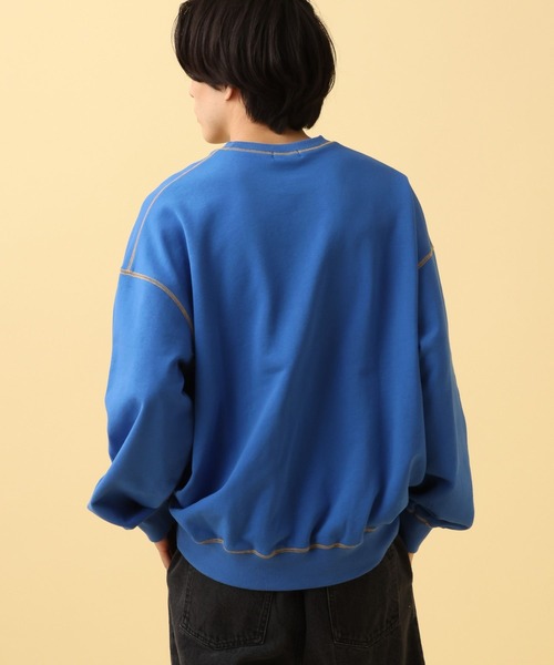 PBLIM(ページボーイリム)の「PBLIM/カラーフロッキースウェット(スウェット・レディース・オフホワイト/ブルー/グリーン・MEDIUM/LARGE)」の22枚目の写真