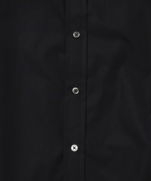 グラフペーパー/24FW新作/ハイカウントレギュラーカラーシャツ/黒/OS/新品 Graphpaper (グラフペーパー) High Count Regular Collar Shirt