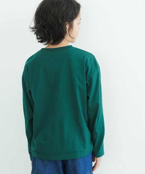 coca（coca）（コカ）の「キッズ アソートプリント長袖Tシャツ（Tシャツ/カットソー・キッズ・ホワイト/グレー/ライトブルー/アイボリー/チャコール/グリーン・130/120/110/140）」の16枚目の写真