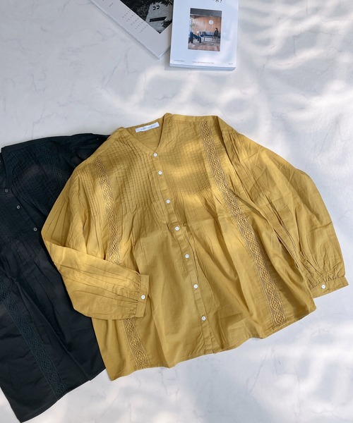 ぶーさんさま専用♡As know As plus♡ピンタックレースブラウス♡美品 ぶーさんさま専用♡As know As plus♡ピンタックレースブラウス