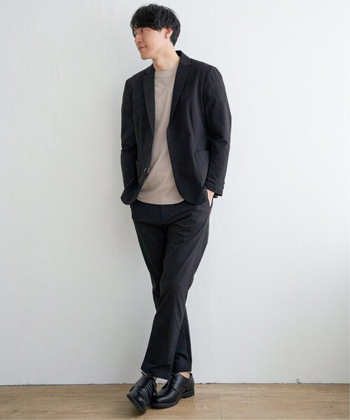 ゆるっとジャケット　ぱらぼら ユリウス JULIUS Cotton Random Mesh Jacquard Hooded Parts