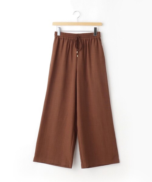 &Bridge（アンドブリッジ）の「artemarvel ドロストワイドパンツ（その他パンツ・レディース・グレー系その他/ブラック/ダークブラウン/グレー・02）」の4枚目の写真