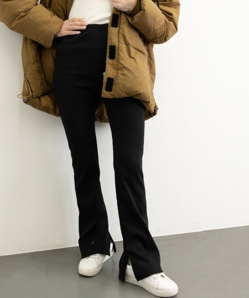Miniministore(ミニミニストア)の「裏起毛 レギンスパンツ レディース 韓国(チノパンツ・レディース・グレー系2/ライトグレー系1/ブラック系2/ブラック系1/イエロー系1/ベージュ系1/ベージュ系2/ライトグレー系2/イエロー系2/グレー系1・FREE)」の12枚目の写真