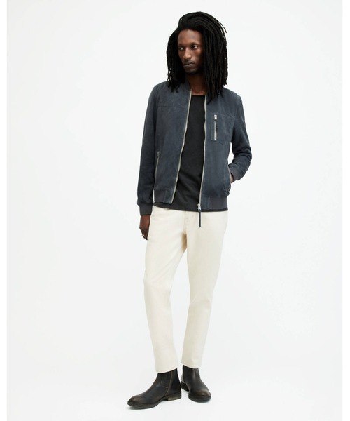 エンダーマン　ALL SAINTS　スエードボンバージャケット ボンバージャケット | オールセインツ 公式オンラインストア
