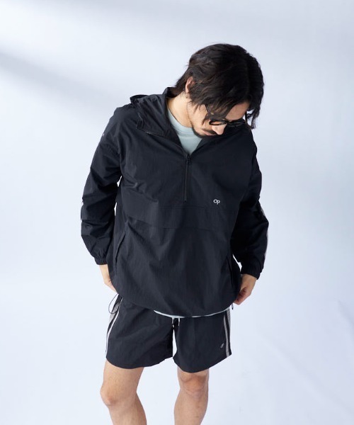 OP/オーピー】 ユニセックス ラインアノラックジャケット（ナイロン
