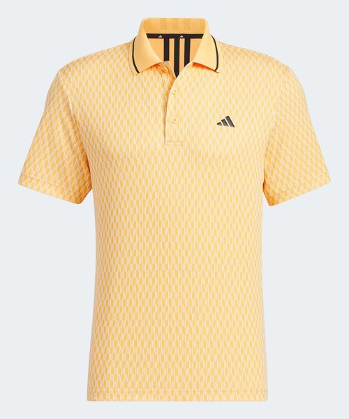 超美品　adidas オレンジ メッシュ ゴルフシャツ セール】ULT365 バックメッシュグラフィックポロ【adidas Golf