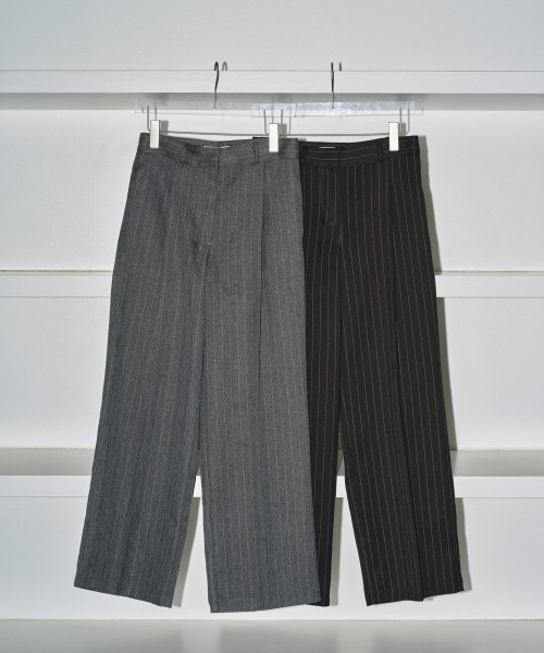 TODAYFUL（トゥデイフル）の「TODAYFUL Stripe Twill Trousers