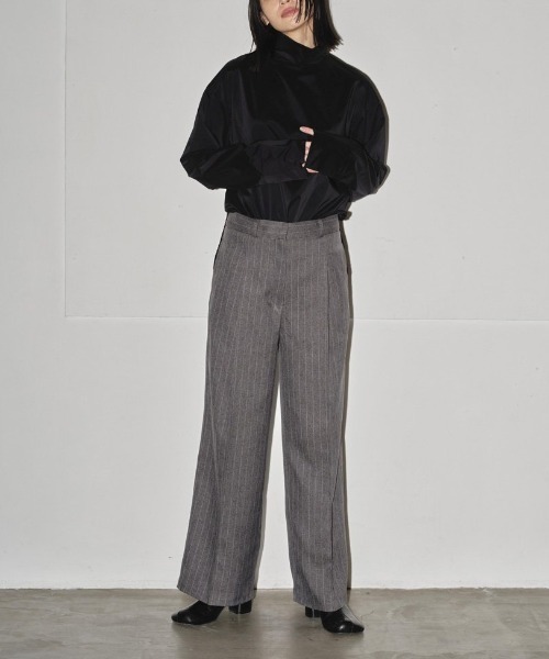 TODAYFUL（トゥデイフル）の「TODAYFUL Stripe Twill Trousers  