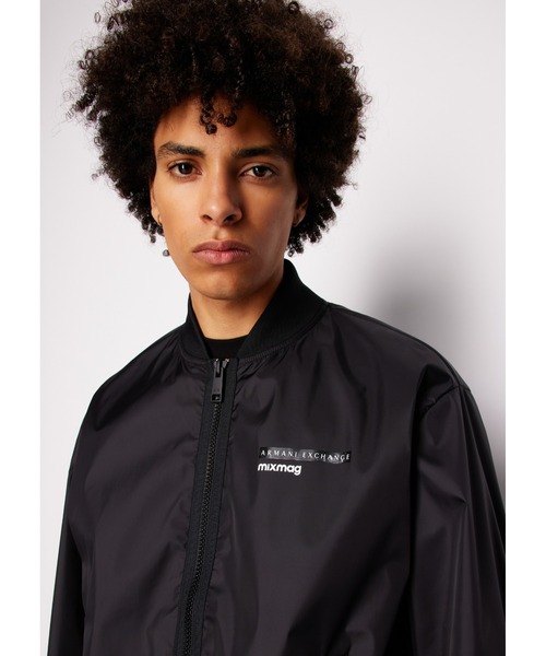 ARMANI EXCHANGE（アルマーニエクスチェンジ）の「【A|X アルマーニ エクスチェンジ】AXロゴ　ナイロンブルゾン（ブルゾン・メンズ・ブラック・LARGE/MEDIUM/SMALL/X-LARGE）」の6枚目の写真