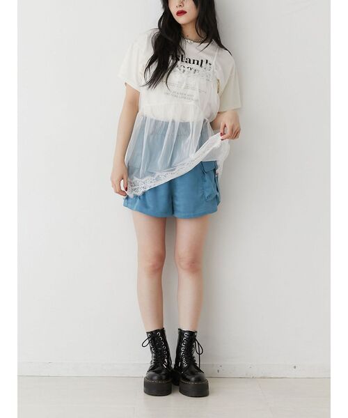 セール】サテンキックパンツ（その他パンツ）｜jouetie