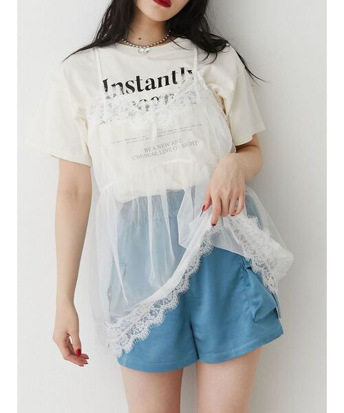 B01216     ジュエティJouetie薔薇柄ジェギンス　ストレッチパンツ jouetie2018SUMMER｜jouetie Official Website｜ジュエティ公式HP