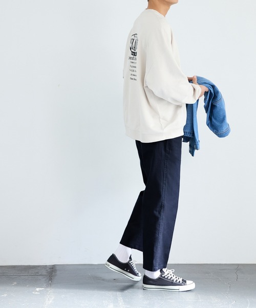 coca（coca）（コカ）の「メンズ チノスラックス（チノパンツ・メンズ・ベージュ/ネイビー・M/L/XL）」の9枚目の写真