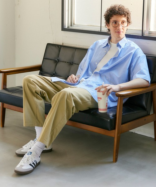 coca（coca）（コカ）の「メンズ チノスラックス（チノパンツ・メンズ・ベージュ/ネイビー・M/L/XL）」の6枚目の写真