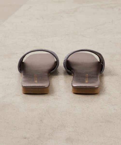 CIAOPANIC TYPY（チャオパニックティピー）の「グリッターフラットサンダル（サンダル・レディース・ブラック/グレー/シルバー/ゴールド・SMALL/MEDIUM/LARGE）」の11枚目の写真