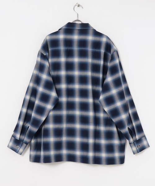 アーバンリサーチ（URBAN RESEARCH）/オンブレーチェックオーバーシャツ URBAN RESEARCH（アーバンリサーチ）の「URBAN RESEARCH iD オンブレー