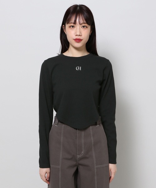 3.3 Field Trip （3.3フィールドトリップ）の「3.3 Field Trip／メタルロゴ長袖T 2105600（Tシャツ/カットソー・レディース・ブラック/ホワイト・FREE）」の11枚目の写真