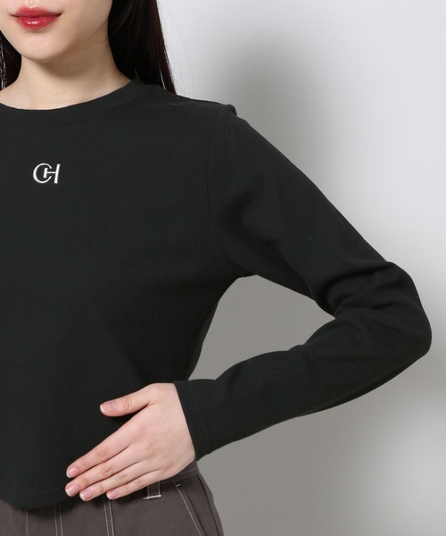 3.3 Field Trip （3.3フィールドトリップ）の「3.3 Field Trip／メタルロゴ長袖T 2105600（Tシャツ/カットソー・レディース・ブラック/ホワイト・FREE）」の15枚目の写真