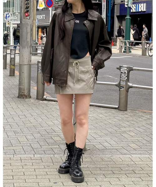 3.3 Field Trip （3.3フィールドトリップ）の「3.3 Field Trip／メタルロゴ長袖T 2105600（Tシャツ/カットソー・レディース・ブラック/ホワイト・FREE）」の21枚目の写真