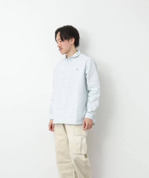 GEVACO（ゲバコ）の「【GEVACO/ゲバコ】OX プルオーバー 長袖シャツ（シャツ/ブラウス・メンズ・ホワイト/グリーン系その他3/ブラック系その他3/ブラック系その他・M/L）」の13枚目の写真