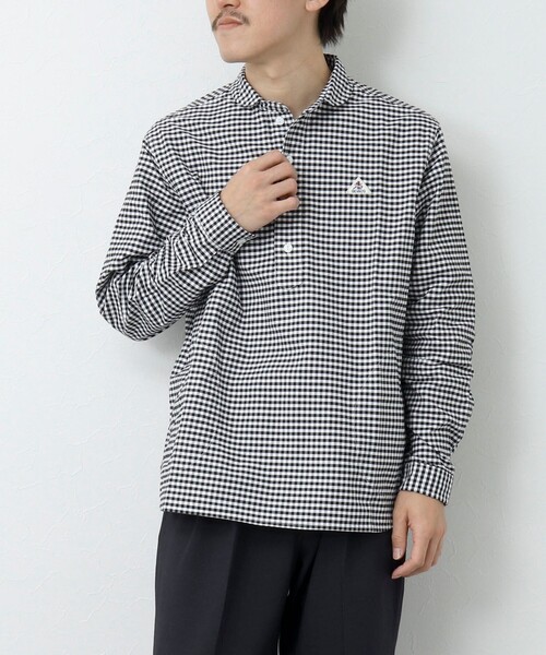 GEVACO（ゲバコ）の「【GEVACO/ゲバコ】OX プルオーバー 長袖シャツ（シャツ/ブラウス・メンズ・ホワイト/グリーン系その他3/ブラック系その他3/ブラック系その他・M/L）」の18枚目の写真