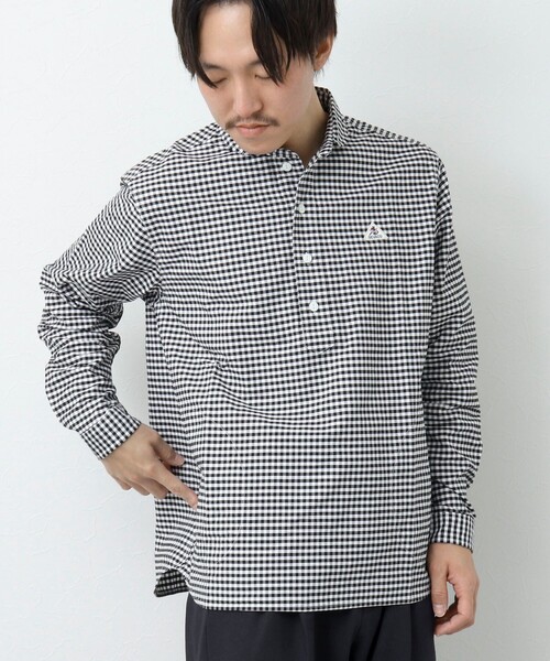 GEVACO（ゲバコ）の「【GEVACO/ゲバコ】OX プルオーバー 長袖シャツ（シャツ/ブラウス・メンズ・ホワイト/グリーン系その他3/ブラック系その他3/ブラック系その他・M/L）」の20枚目の写真