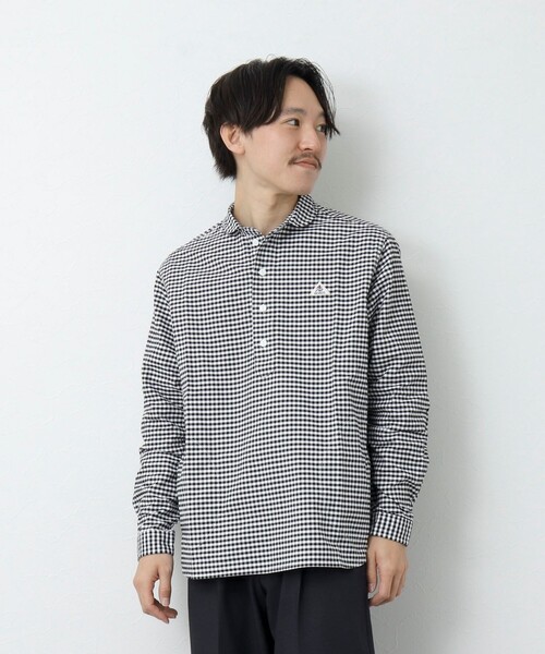 GEVACO（ゲバコ）の「【GEVACO/ゲバコ】OX プルオーバー 長袖シャツ（シャツ/ブラウス・メンズ・ホワイト/グリーン系その他3/ブラック系その他3/ブラック系その他・M/L）」の22枚目の写真