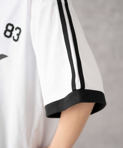 WEGO（ウィゴー）の「WEGO/ゲームグラフィックビッグT（Tシャツ/カットソー・レディース・レッド/ホワイト/ネイビー/アイボリー・FREE）」の10枚目の写真