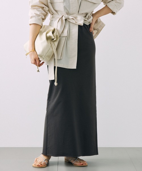 セール】ミニ裏毛カットタイトスカート（スカート）｜BABYLONE  