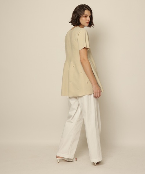 CELFORD｜パールペプラムジレ | Rakuten Fashion(楽天