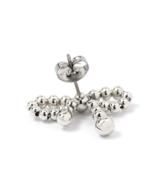 GLOBAL WORK(グローバルワーク)の「リボンピアス/115629(ピアス(両耳用)・レディース・シルバー/ゴールド/その他8・ONE SIZE)」の5枚目の写真