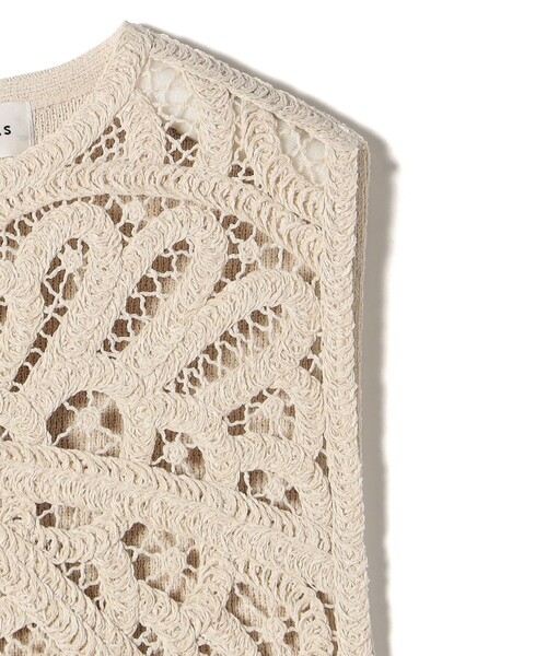 ADAWAS:エンブロイダリー ベスト