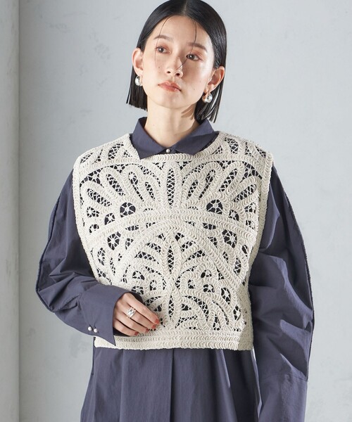 ADAWAS:エンブロイダリー ベスト