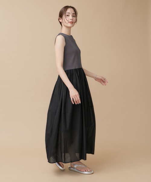 【セール】ドッキングワンピース（ワンピース）｜LE CERCLE par rope'（ルセルクルパーロペ）