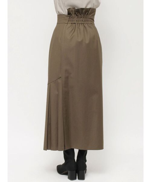 dazzlin（ダズリン）の「アシメプリーツジップスカート（スカート・レディース・ブラウン/チャコールグレー/ブラック・MEDIUM/SMALL）」の22枚目の写真