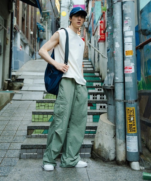 ALAND（エーランド）の「【UNISEX】ALAND／ノースリーブＴ（Tシャツ/カットソー・レディース・ホワイト/ブラック/ダークブラウン/ネイビー・MEDIUM/SMALL）」の19枚目の写真