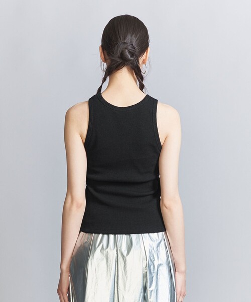 BEAUTY&YOUTH UNITED ARROWS（ビューティーアンドユースユナイテッドアローズ）の「アメリカンスリーブ ブラタンクトップ（タンクトップ・レディース・オフホワイト/ブラック/ベージュ・FREE）」の14枚目の写真