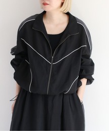 シアーサイドライントラックジャケット　〈セットアップ可能〉