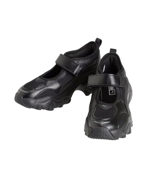 PUMA(プーマ)の「【PUMA】パルサー ウェッジWNS サンダル(サンダル・レディース・ブラック/ホワイト・LARGE/MEDIUM)」の2枚目の写真