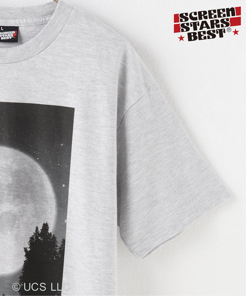 SCREEN STARS(スクリーンスターズ)の「SCREEN STARS BEST E.T Tee S/ NO.2422 -SSBT ET1(Tシャツ/カットソー・メンズ・グレー/ブラック・MEDIUM/LARGE)」の10枚目の写真