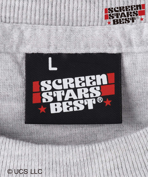 SCREEN STARS(スクリーンスターズ)の「SCREEN STARS BEST E.T Tee S/ NO.2422 -SSBT ET1(Tシャツ/カットソー・メンズ・グレー/ブラック・MEDIUM/LARGE)」の14枚目の写真