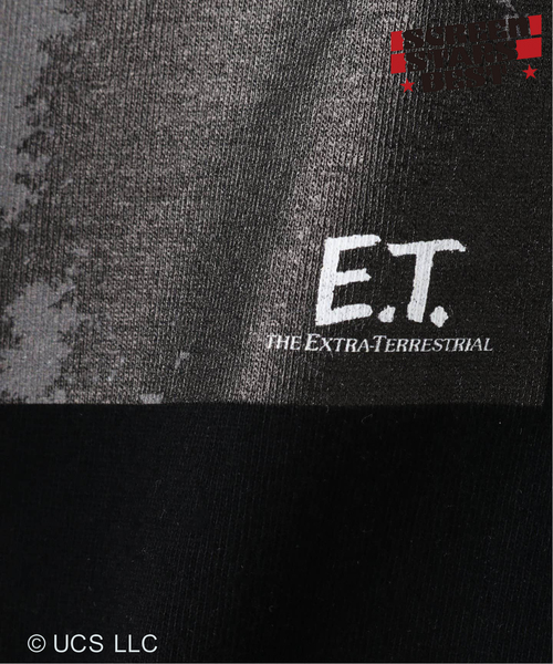 SCREEN STARS(スクリーンスターズ)の「SCREEN STARS BEST E.T Tee S/ NO.2422 -SSBT ET1(Tシャツ/カットソー・メンズ・グレー/ブラック・MEDIUM/LARGE)」の4枚目の写真
