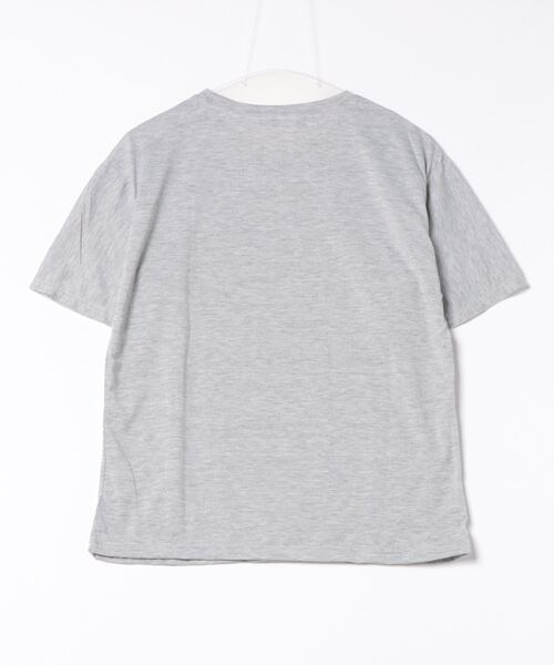 MAISON DE THERESE（メゾン ド テレーズ）の「オーバーサイズプリントTシャツ（Tシャツ/カットソー・レディース・グレー/ワイン・S/M/L/XL）」の13枚目の写真