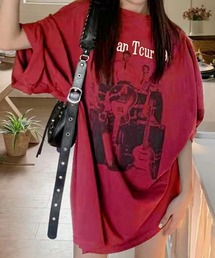 オーバーサイズプリントTシャツ
