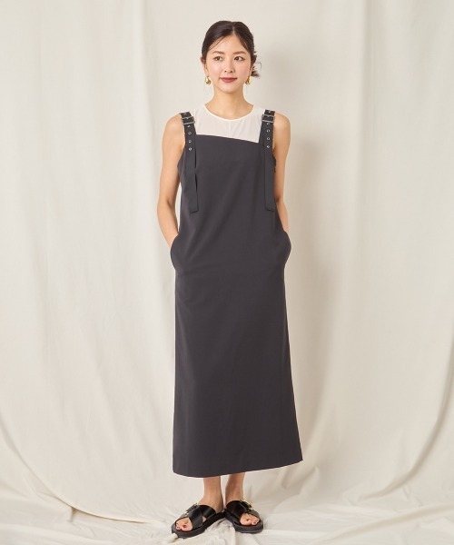 セール】ASYMMETRIC BELT DRESS（ワンピース）｜CIEL'AIR